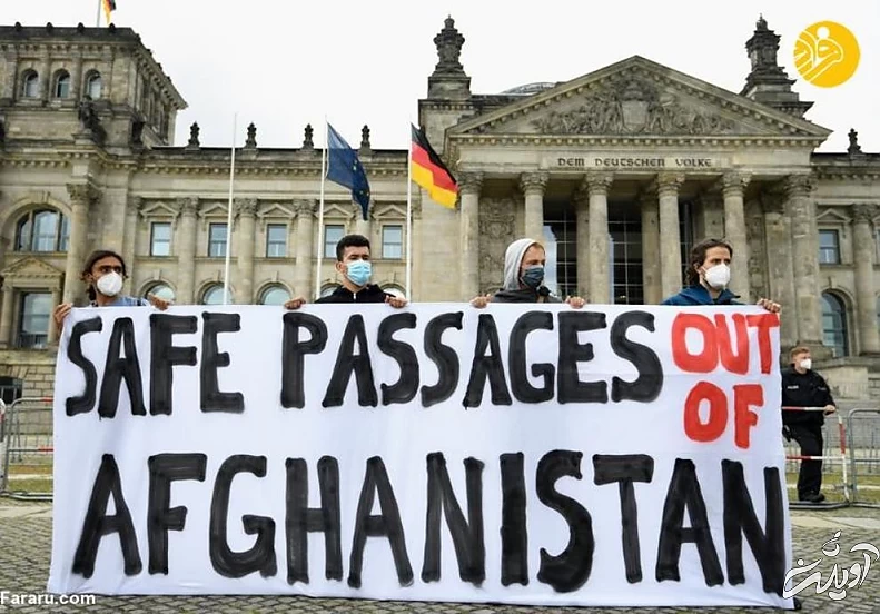 (تصاویر) تظاهرات علیه طالبان در کشورهای مختلف